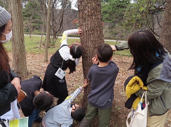 子ども向けの自然体験プログラム