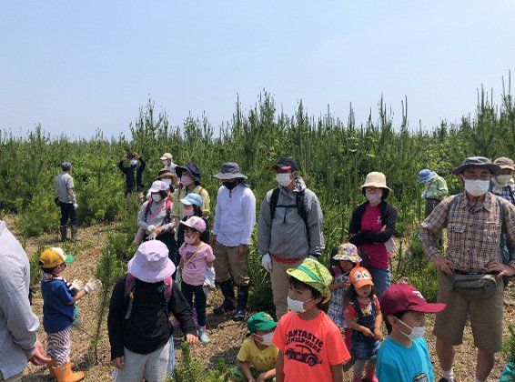 岩沼潮除須賀松の森