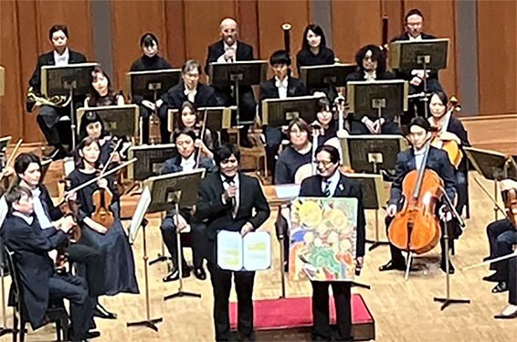アートワークショップの様子