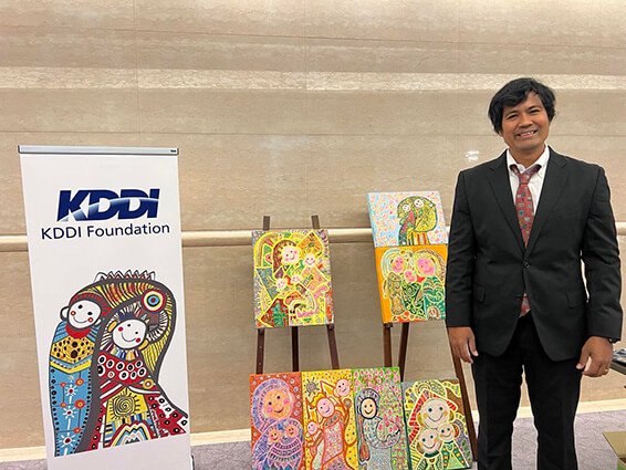 アートワークショップの様子