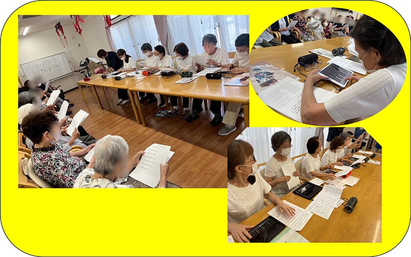 「さかいウイングバンド」の活動の様子